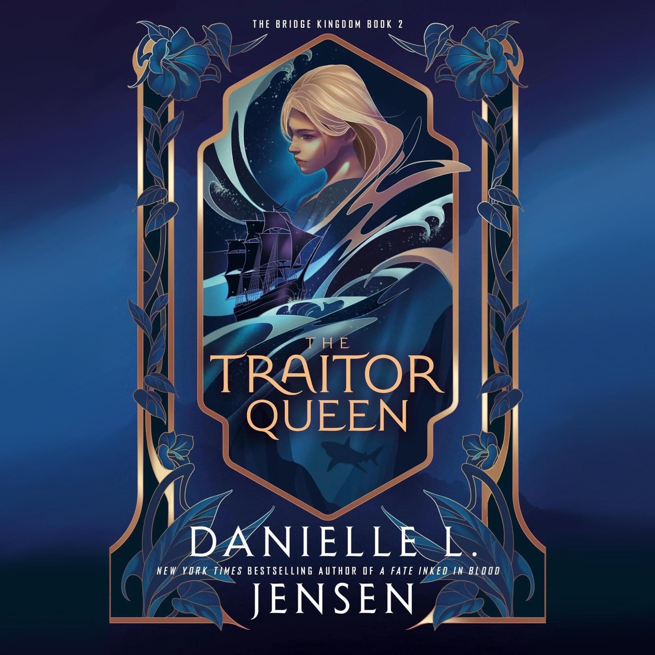 Audiobook cover for The Traitor Queen