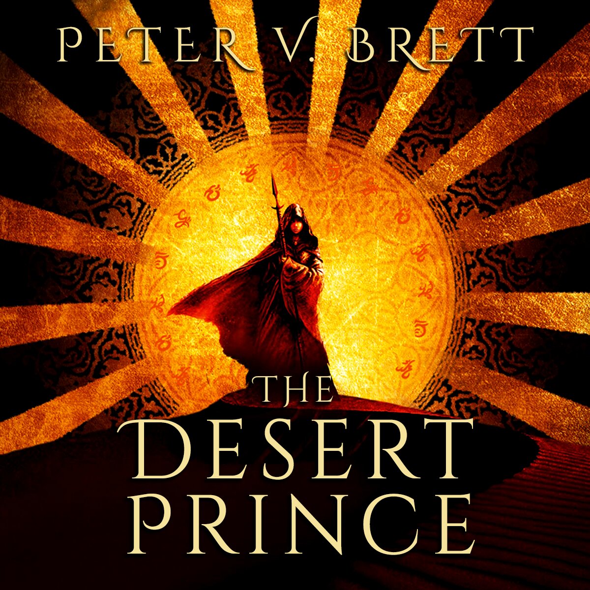 Audiobook cover for The Desert Prince