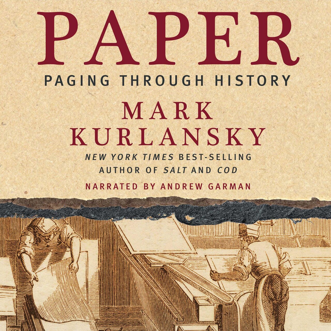 Audiobook cover for Paper