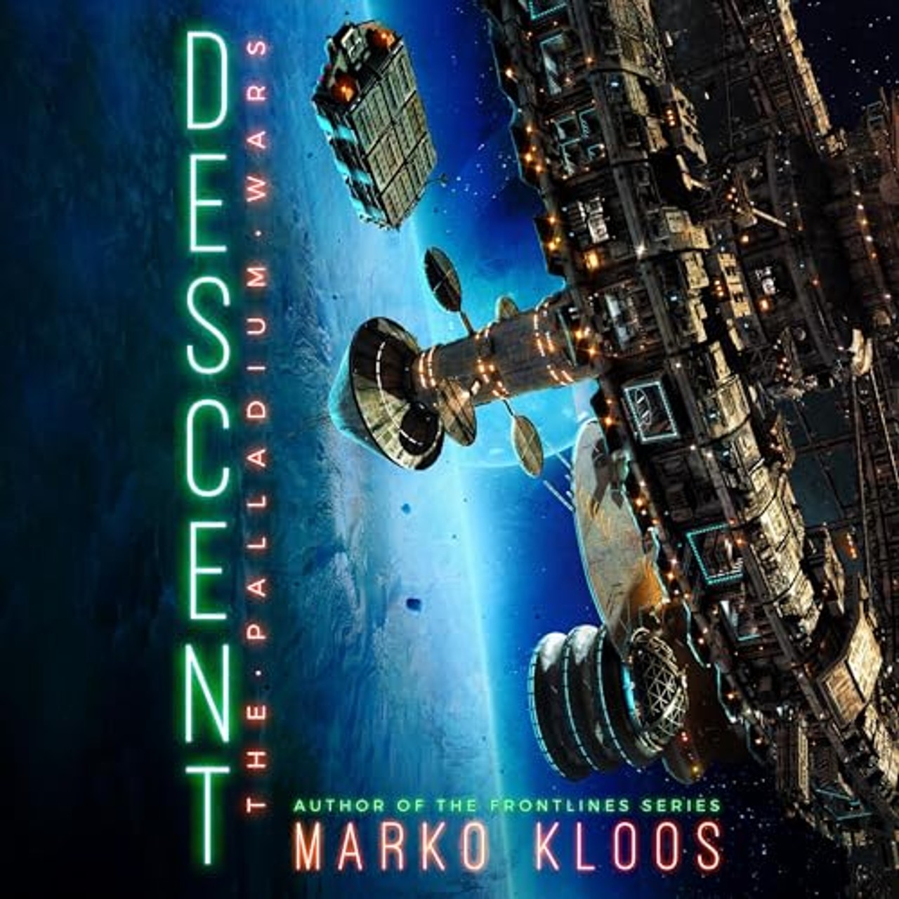Audiobook cover for Descent: The Palladium Wars, Book 4