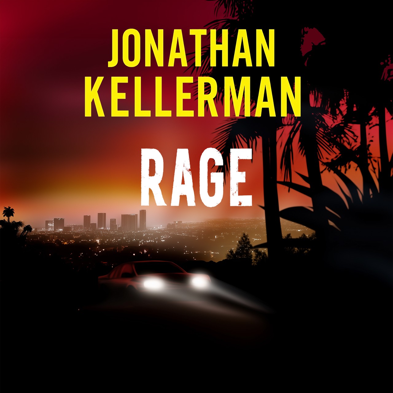 Audiobook cover for Rage (Jonathan Kellerman)