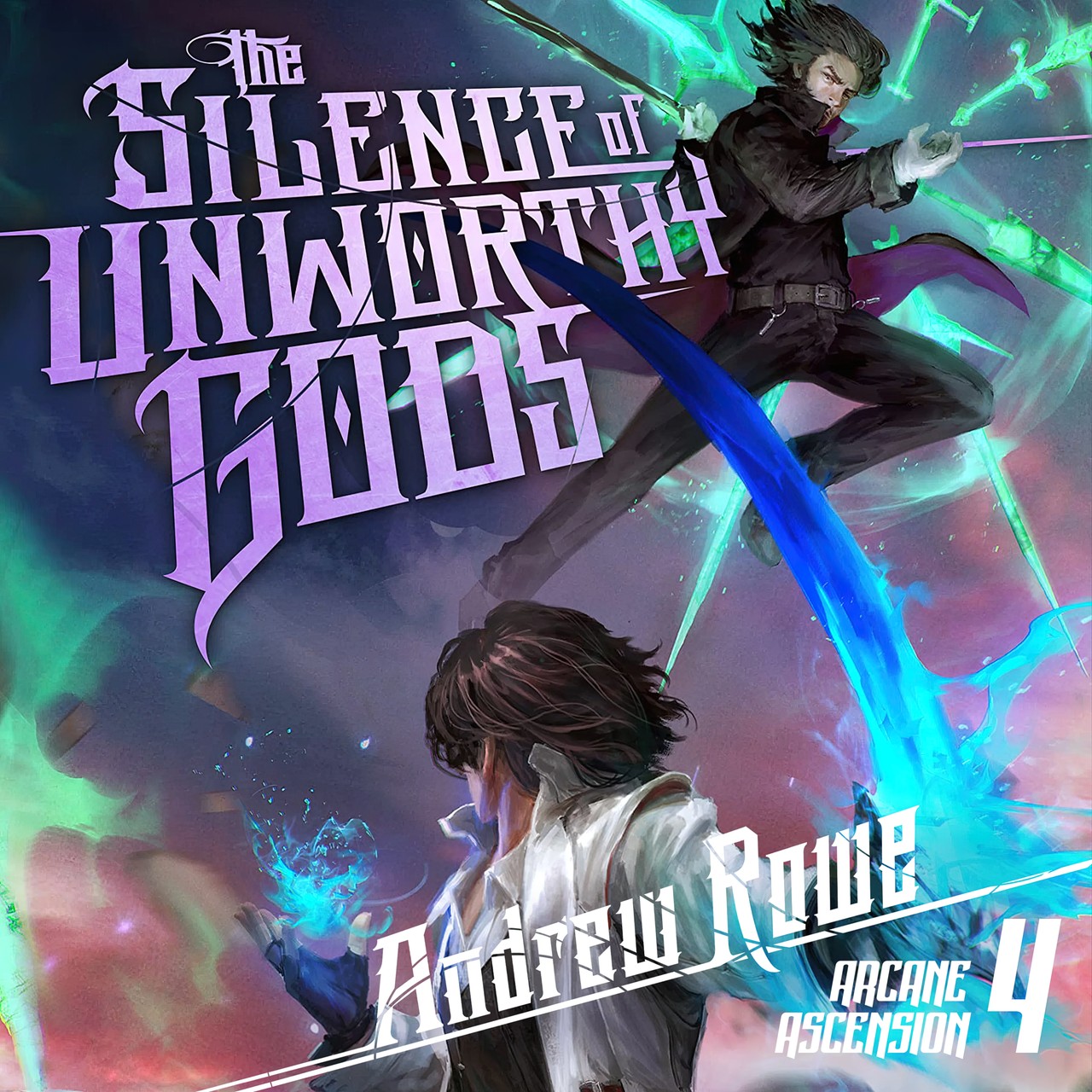 Audiobook cover for The Silence of Unworthy Gods
