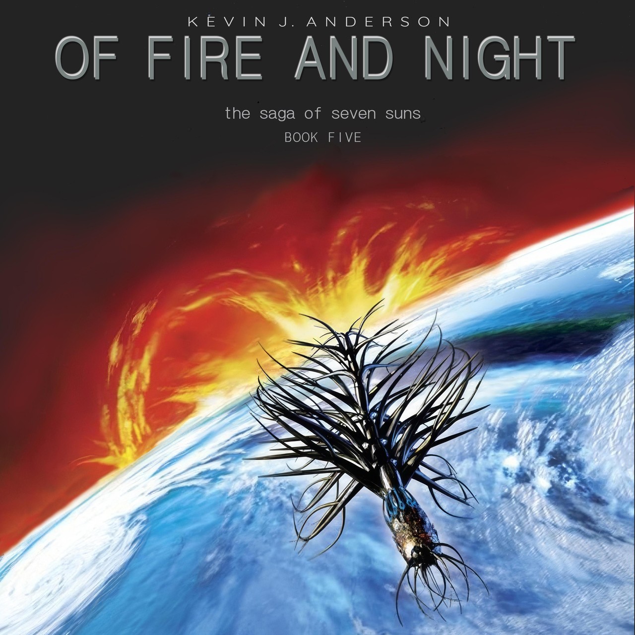 Audiobook cover for Of Fire and Night
