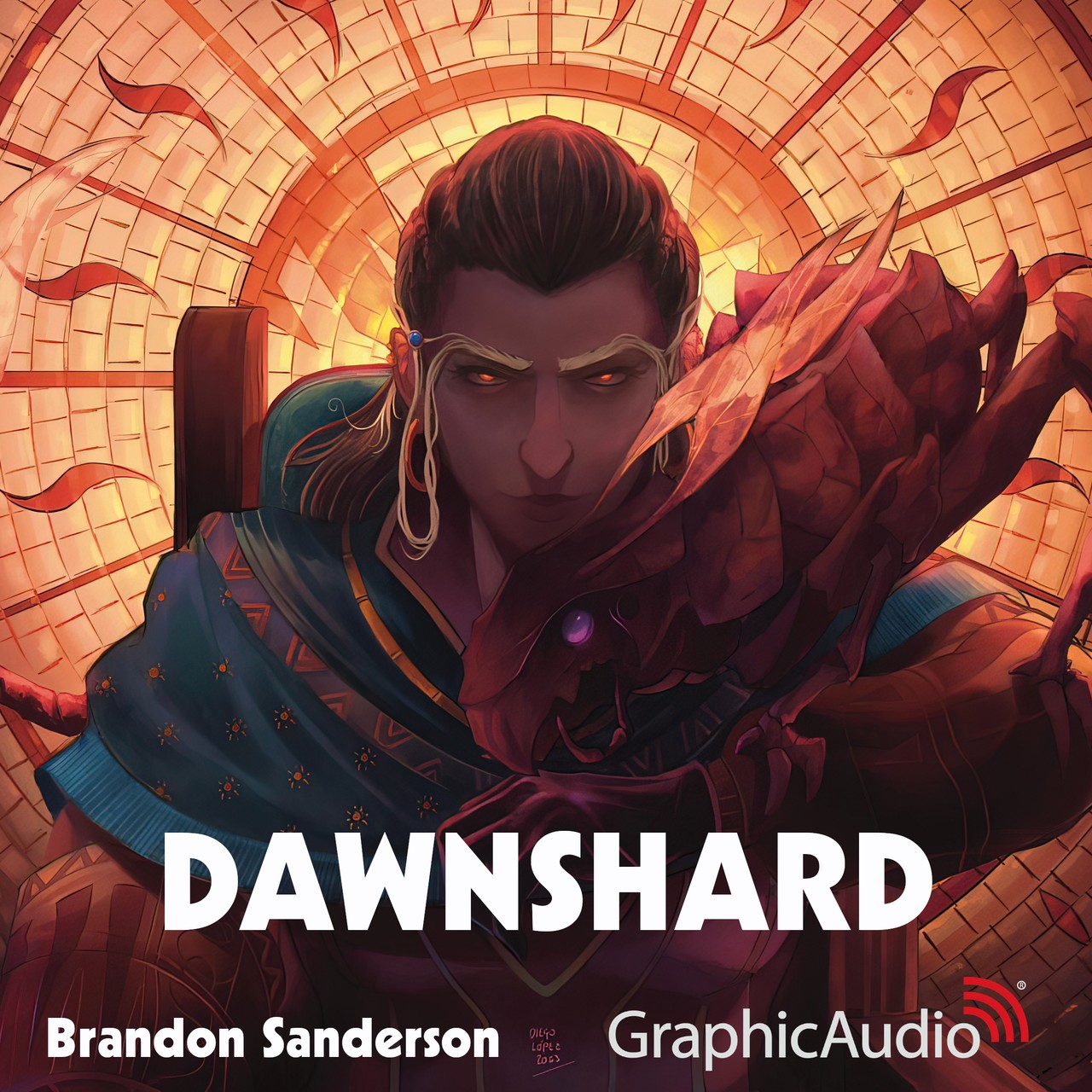 Audiobook cover for Dawnshard