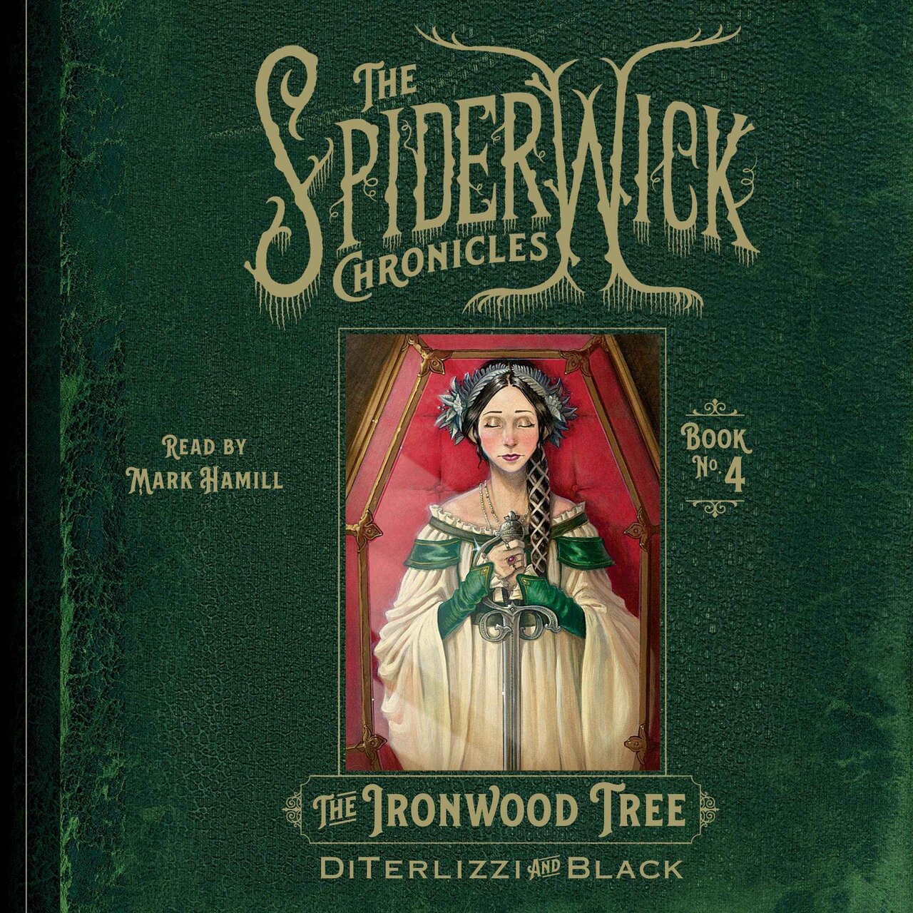 Audiobook cover for The Spiderwick Chronicles: The Ironwood Tree, Book 4