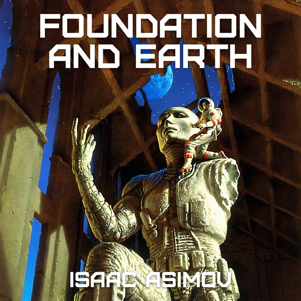 Audiobook cover for Foundation and Earth
