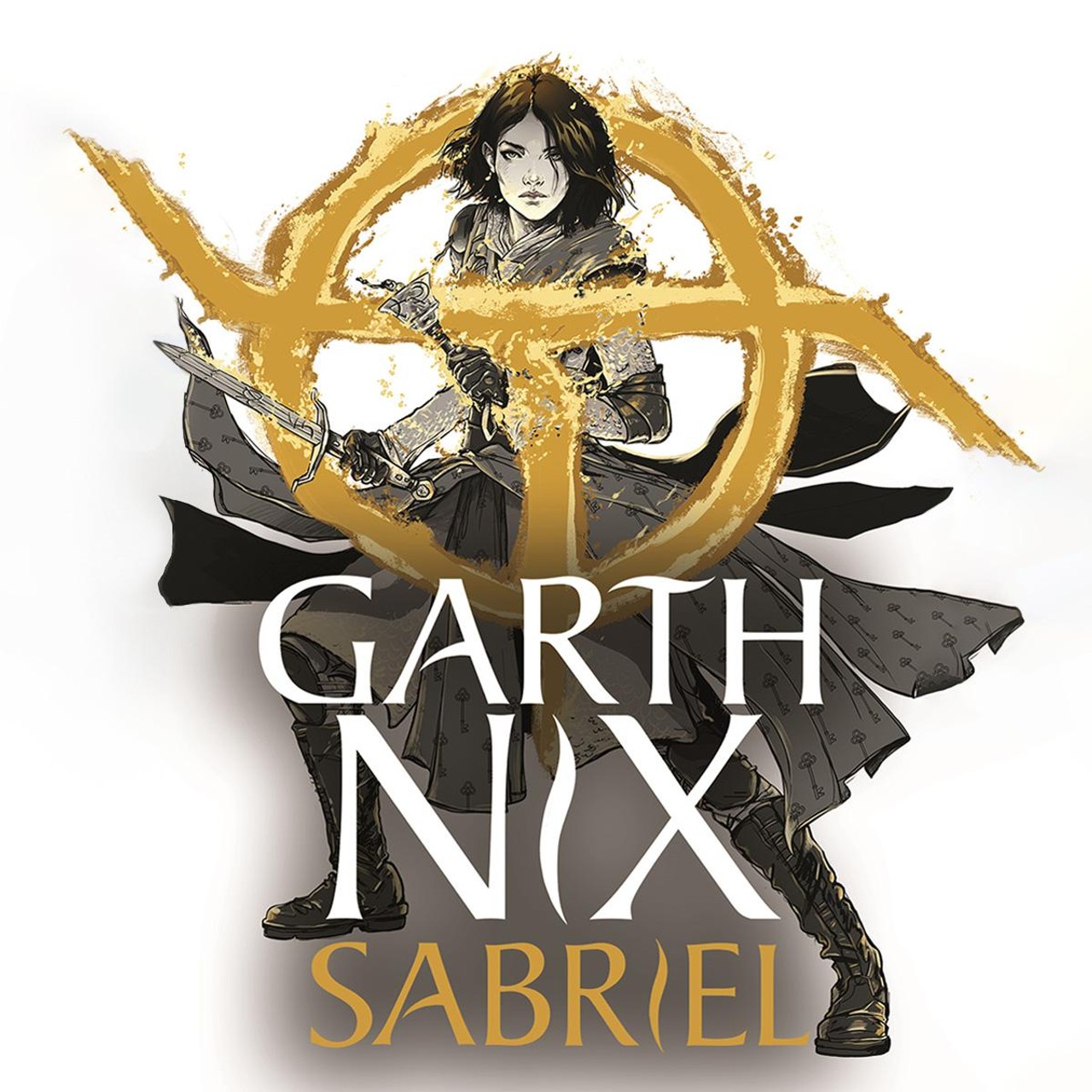 Audiobook cover for Sabriel