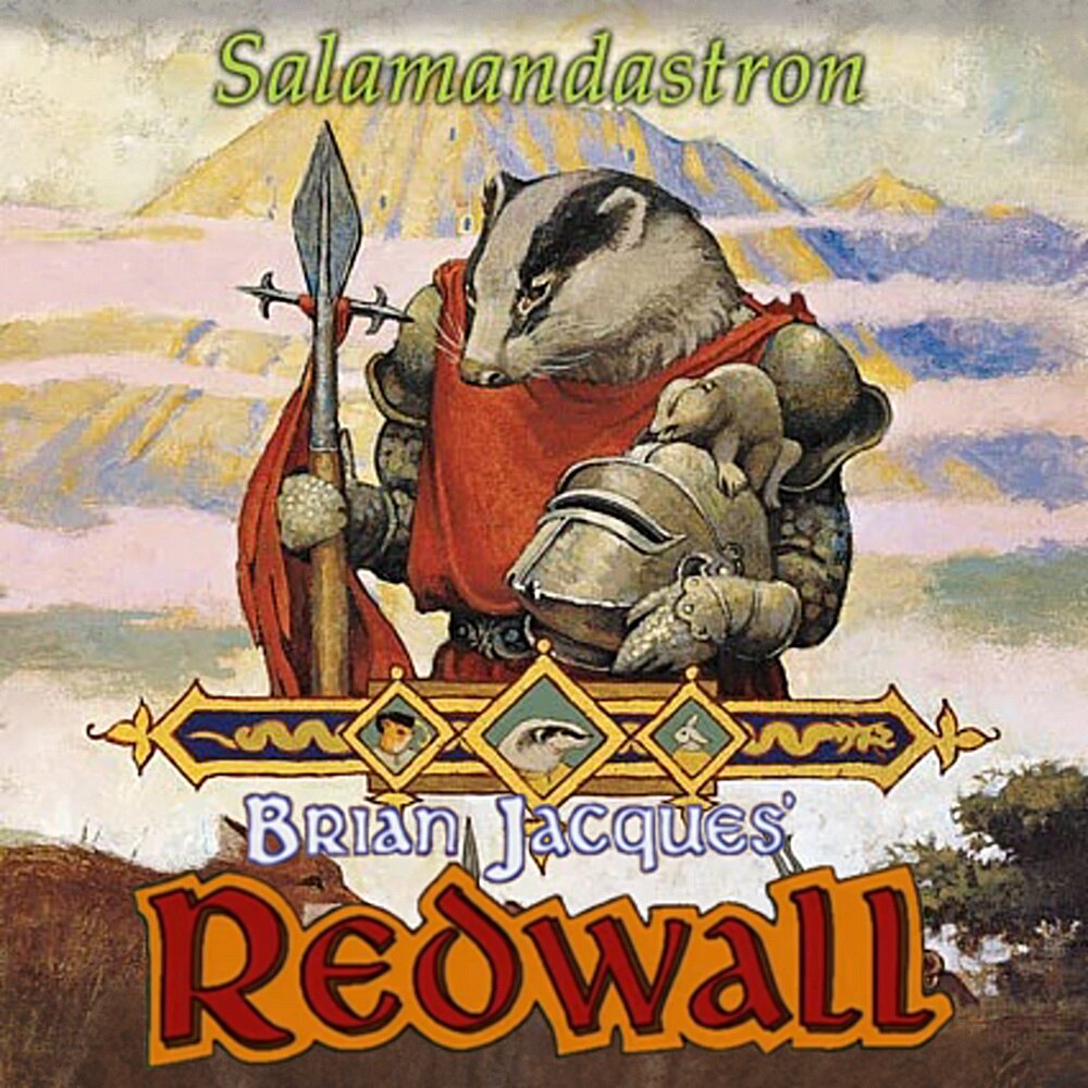 Audiobook cover for Salamandastron