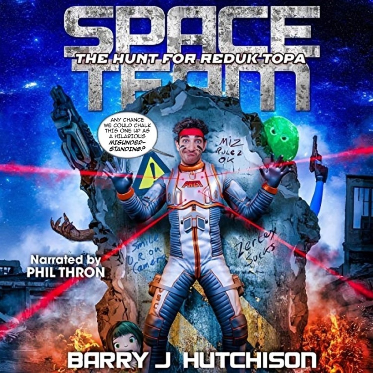 Audiobook cover for Space Team