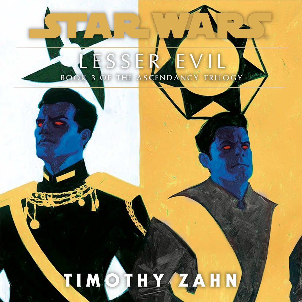 Audiobook cover for Star Wars - Thrawn Ascendancy - Lesser Evil