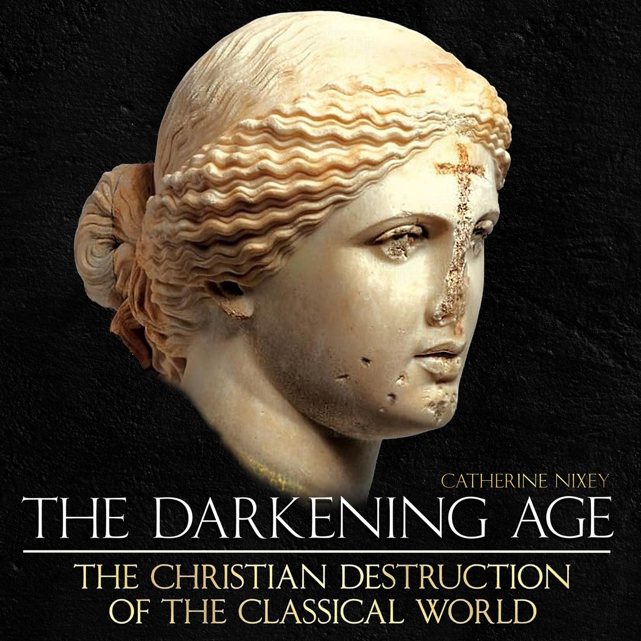 Audiobook cover for The darkening age