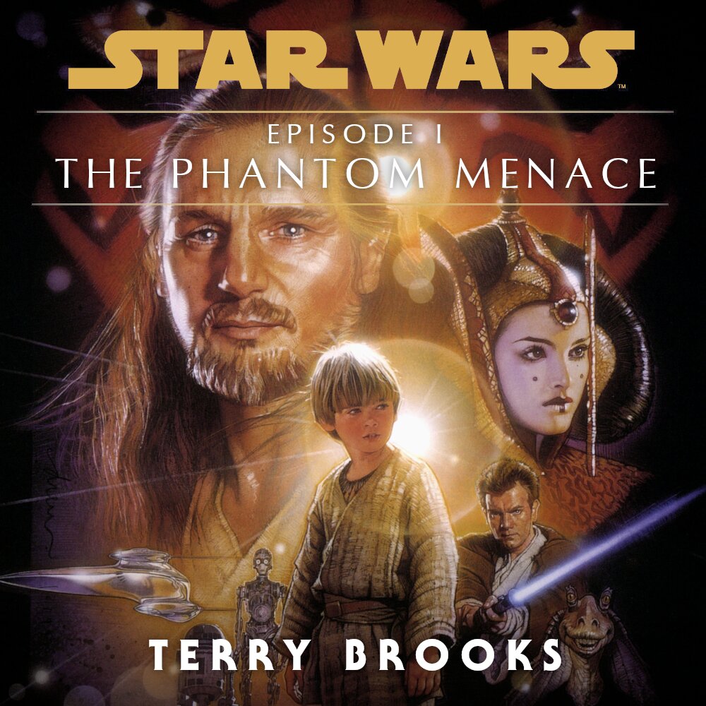 Audiobook cover for Star Wars Episode I - The Phantom Menace