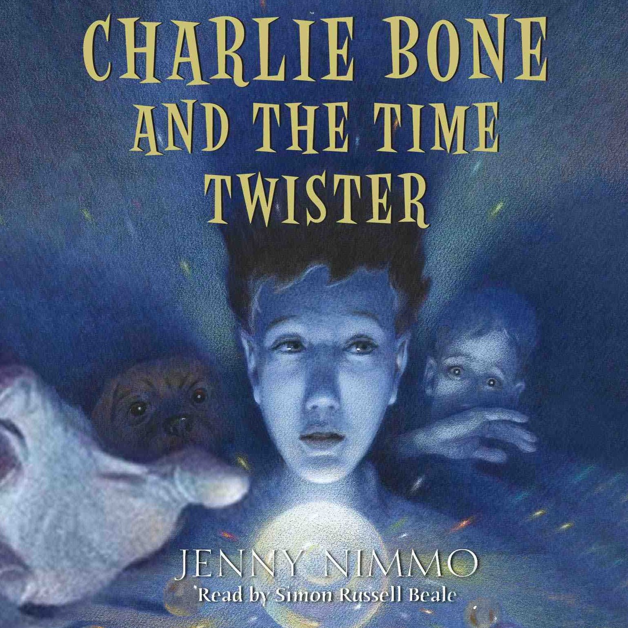 Audiobook cover for Charlie Bone and the time twister