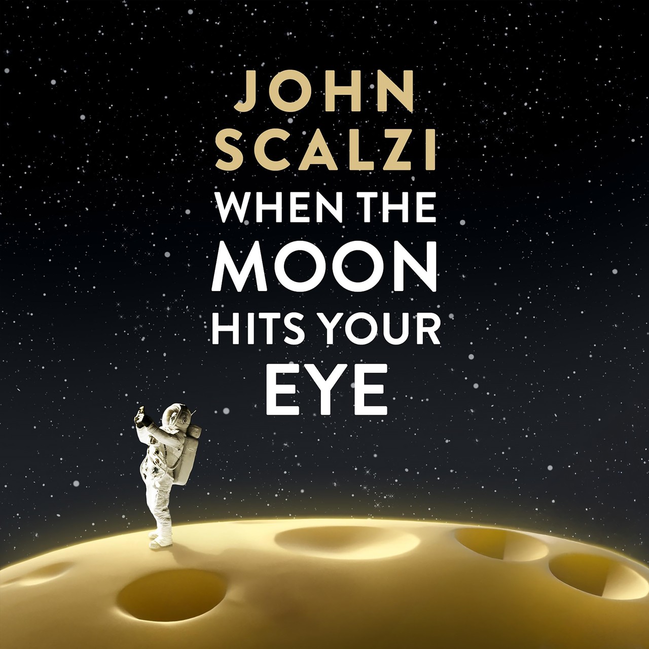 Audiobook cover for When the Moon Hits Your Eye