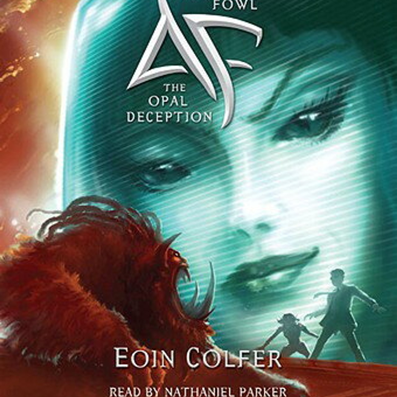 Audiobook cover for The Opal Deception