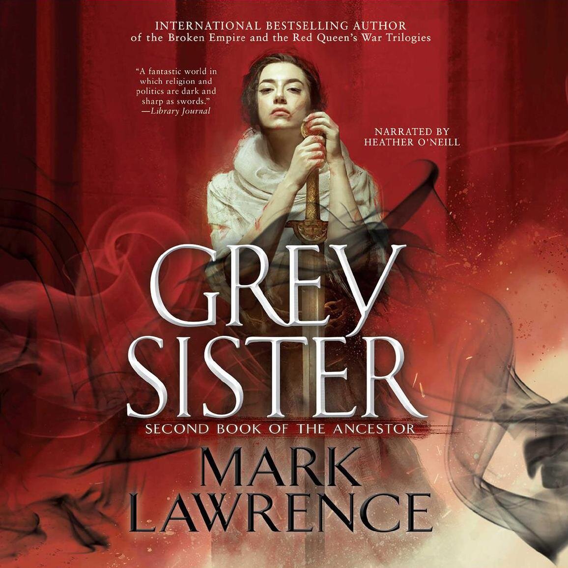 Audiobook cover for Grey Sister