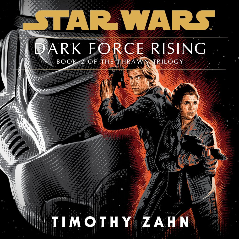 Audiobook cover for Star Wars - Thrawn Trilogy - Dark Force Rising