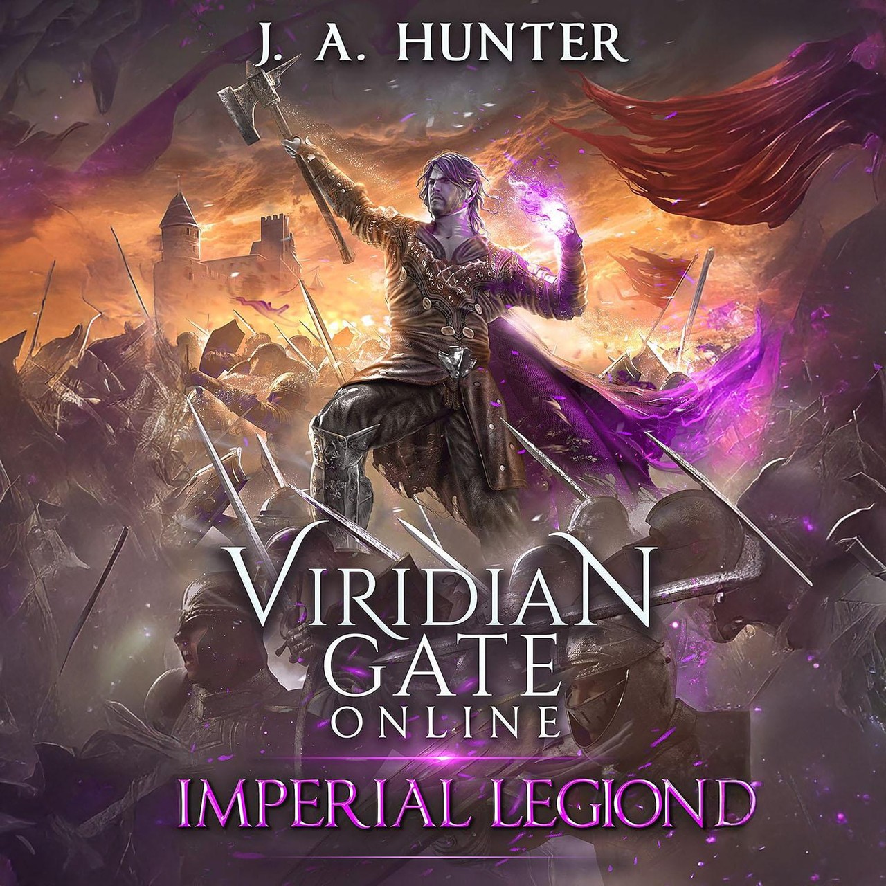 Audiobook cover for Viridian Gate Online : Imperial Legion