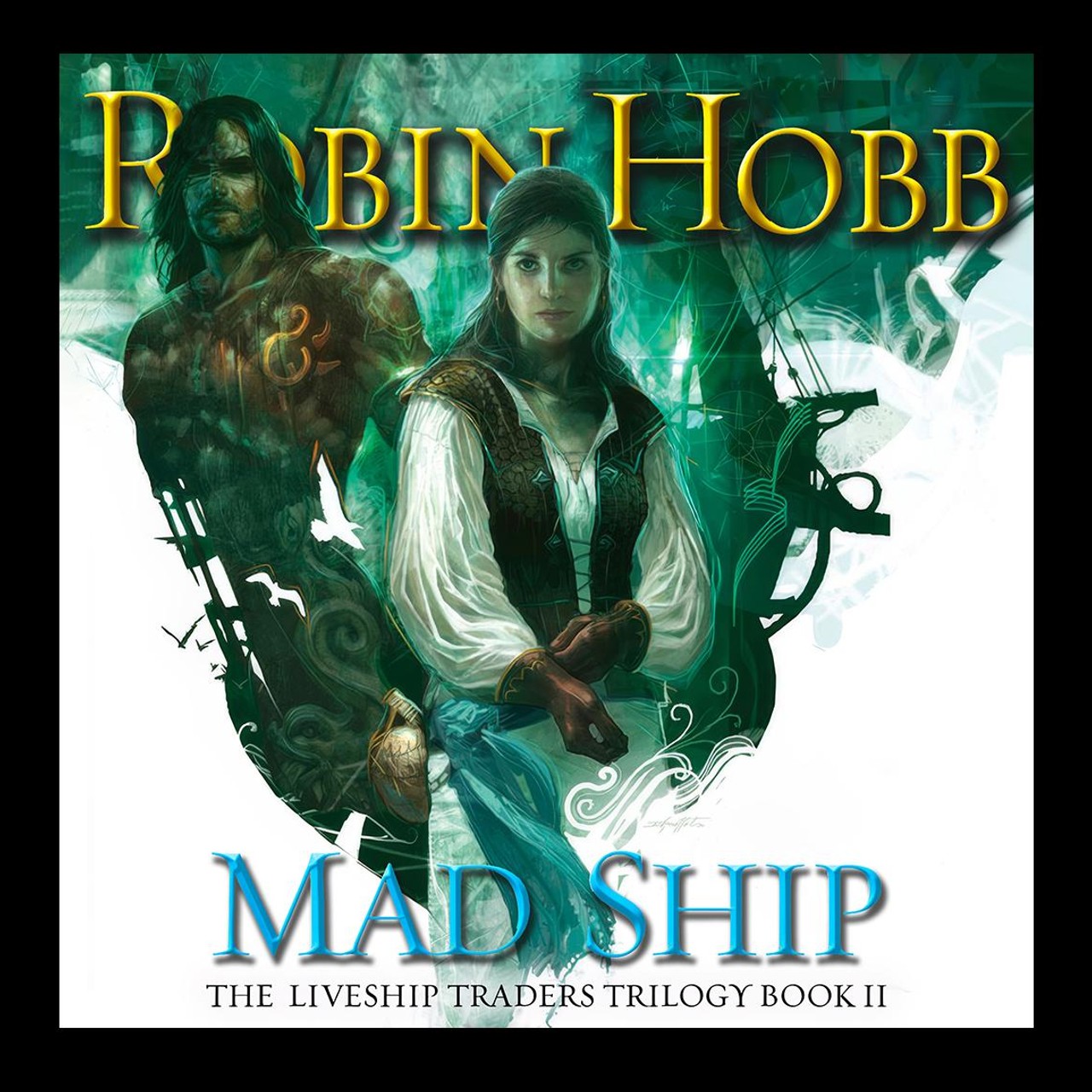 Audiobook cover for Mad Ship
