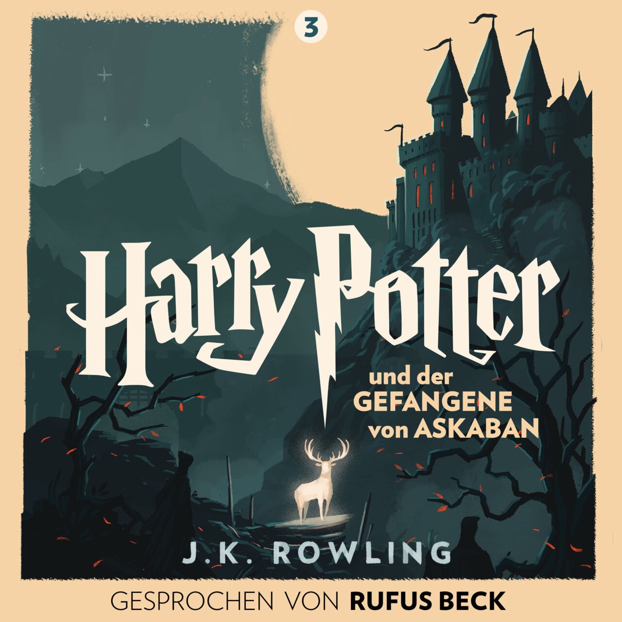 Audiobook cover for Harry Potter und der Gefangene von Askaban