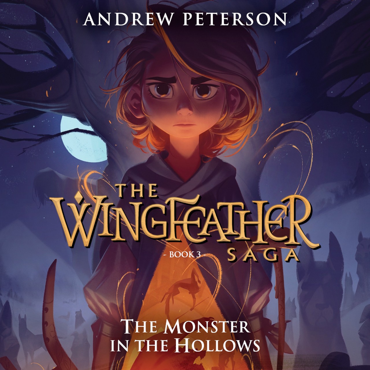 Audiobook cover for The Monster In The Hollows