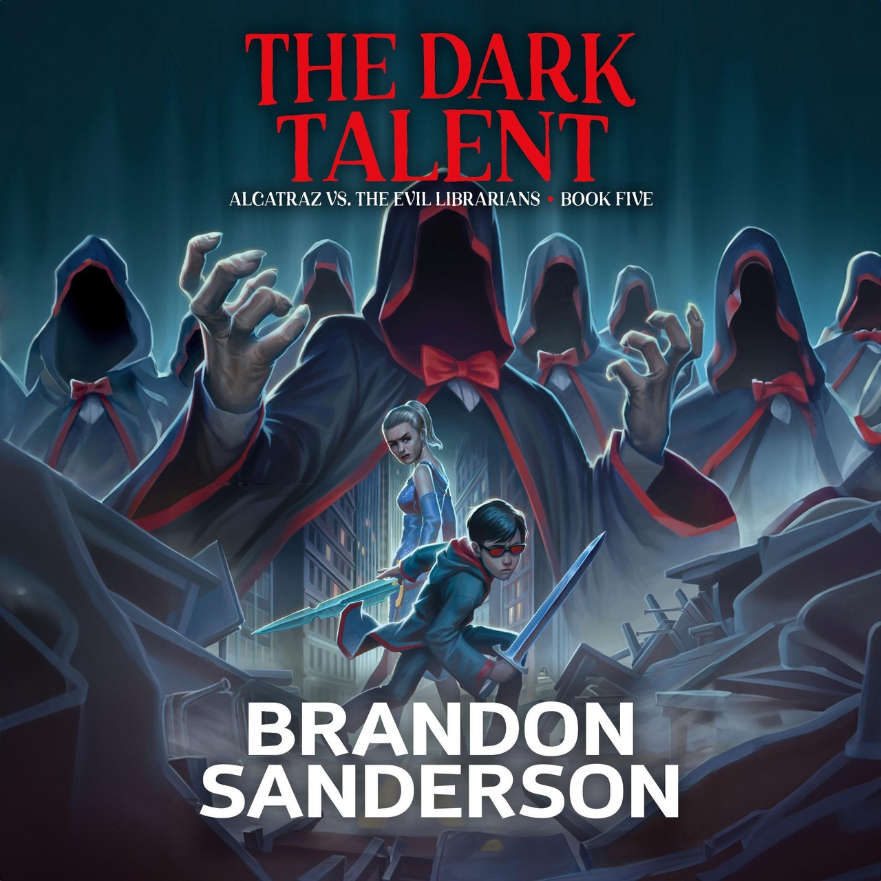 Audiobook cover for The Dark Talent