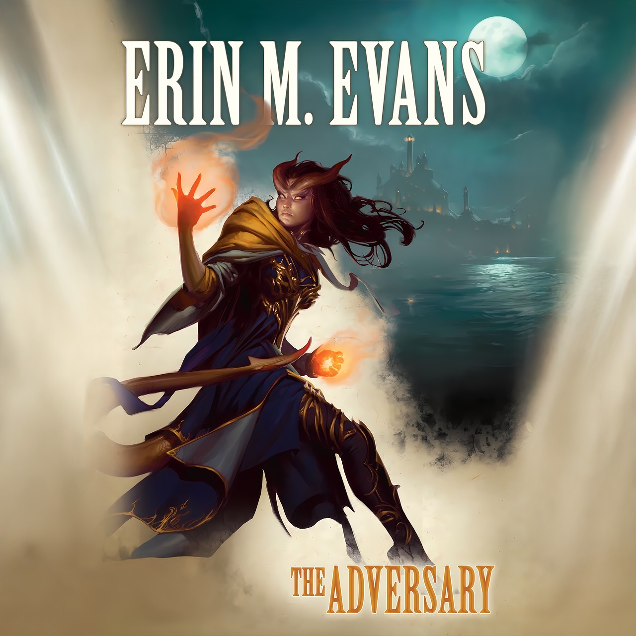 Audiobook cover for The adversary