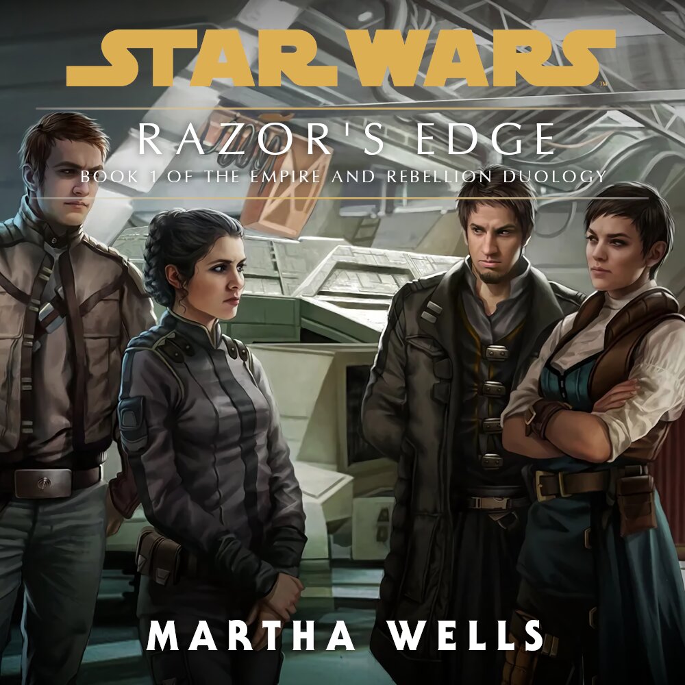 Audiobook cover for Star Wars - Razor's Edge
