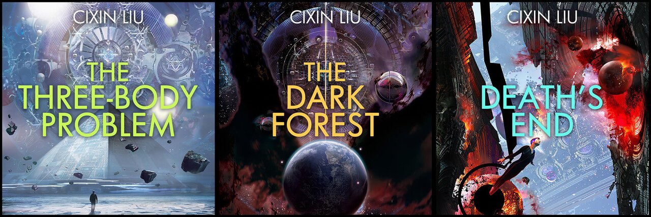 Audiobook cover for Three-Body Problem Series