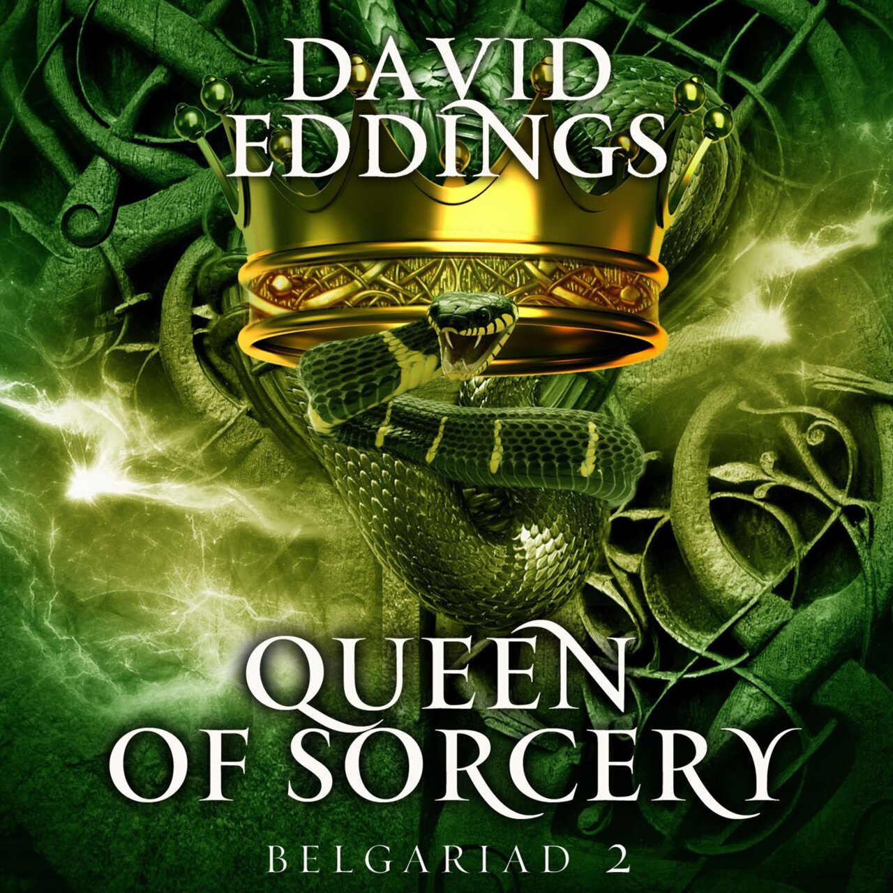 Audiobook cover for Queen of Sorcery (The Belgariad, Book 2)