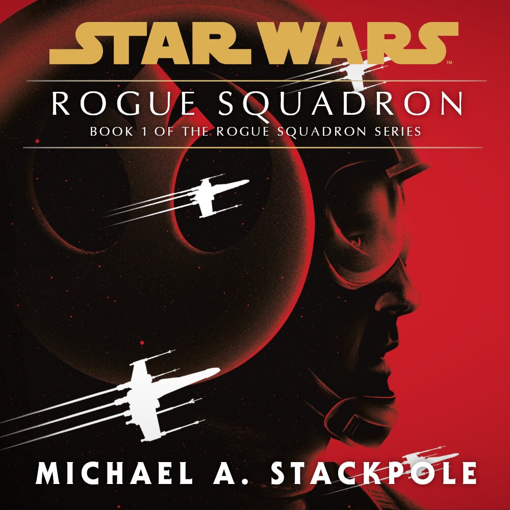 Audiobook cover for Star Wars: Rogue Squadron