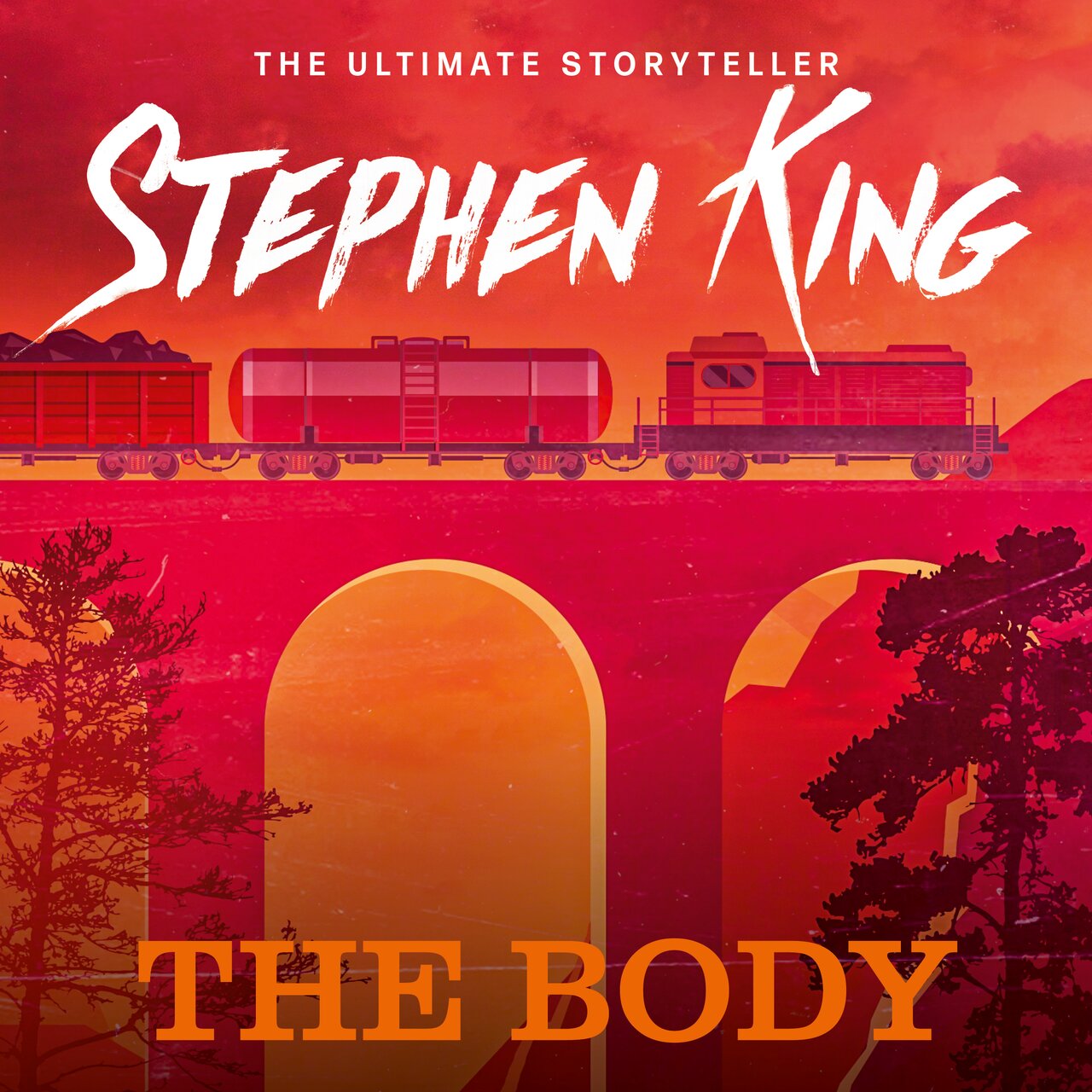 Audiobook cover for Stephen King's the Body