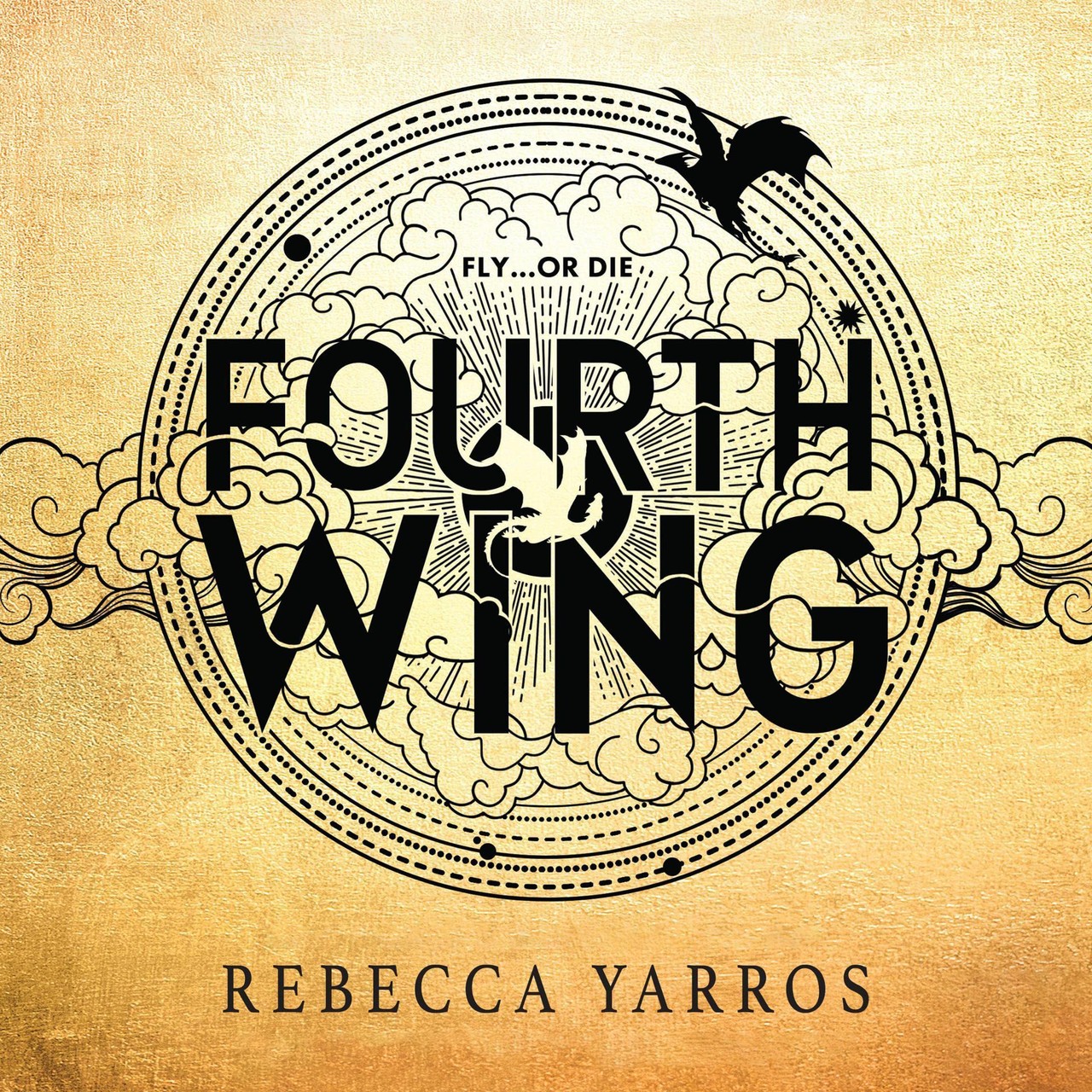 Audiobook cover for Fourth Wing