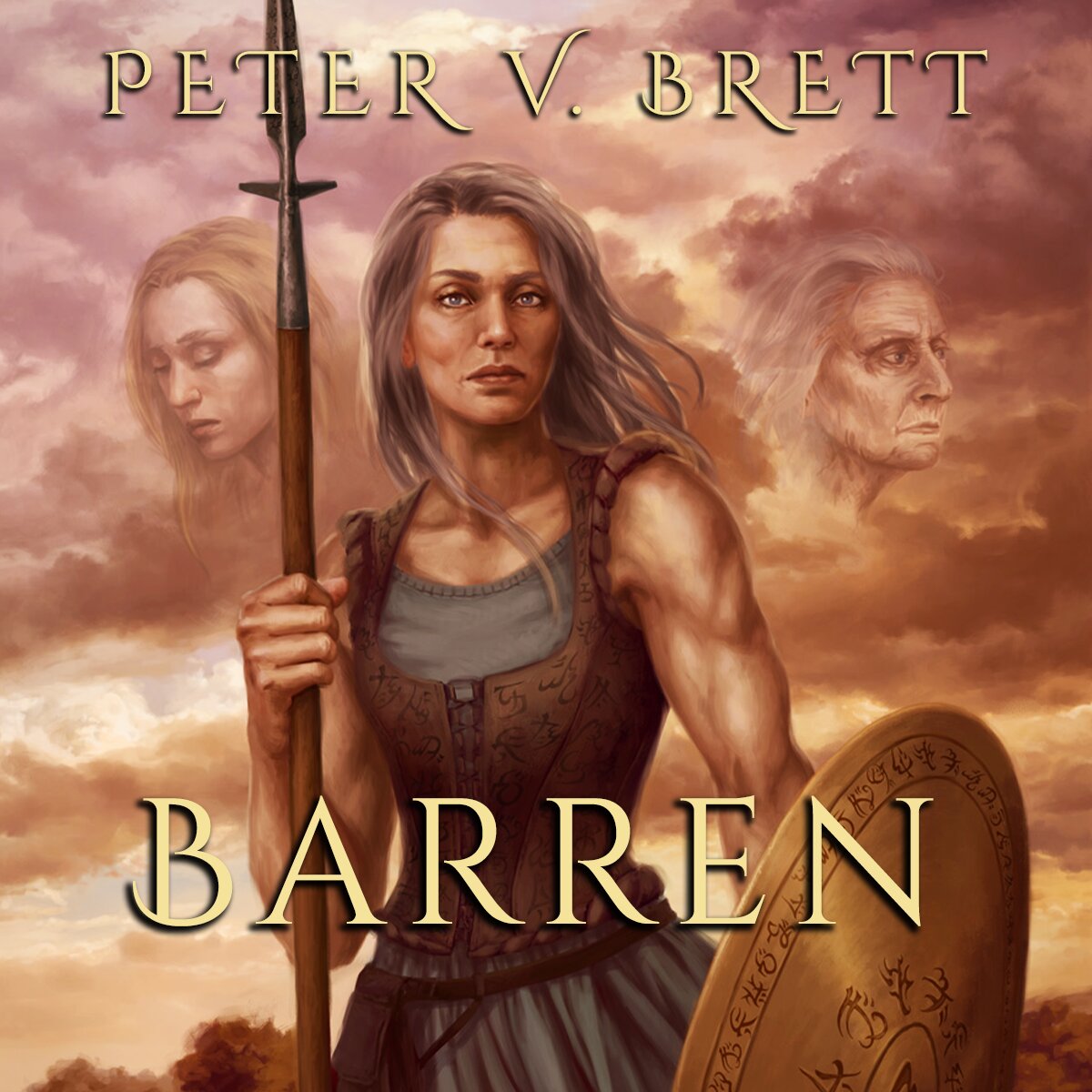 Audiobook cover for The warded man