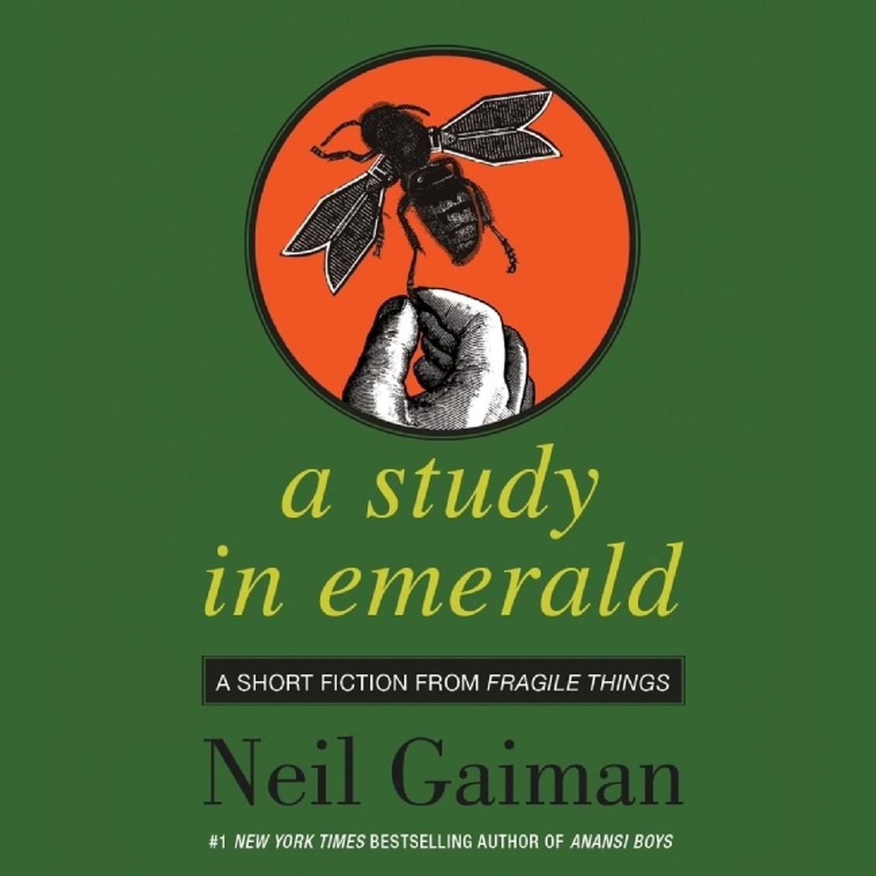 Audiobook cover for A Study in Emerald