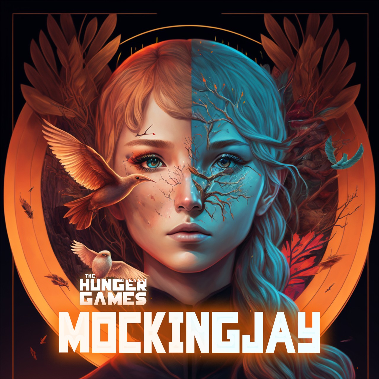 Audiobook cover for Mockingjay