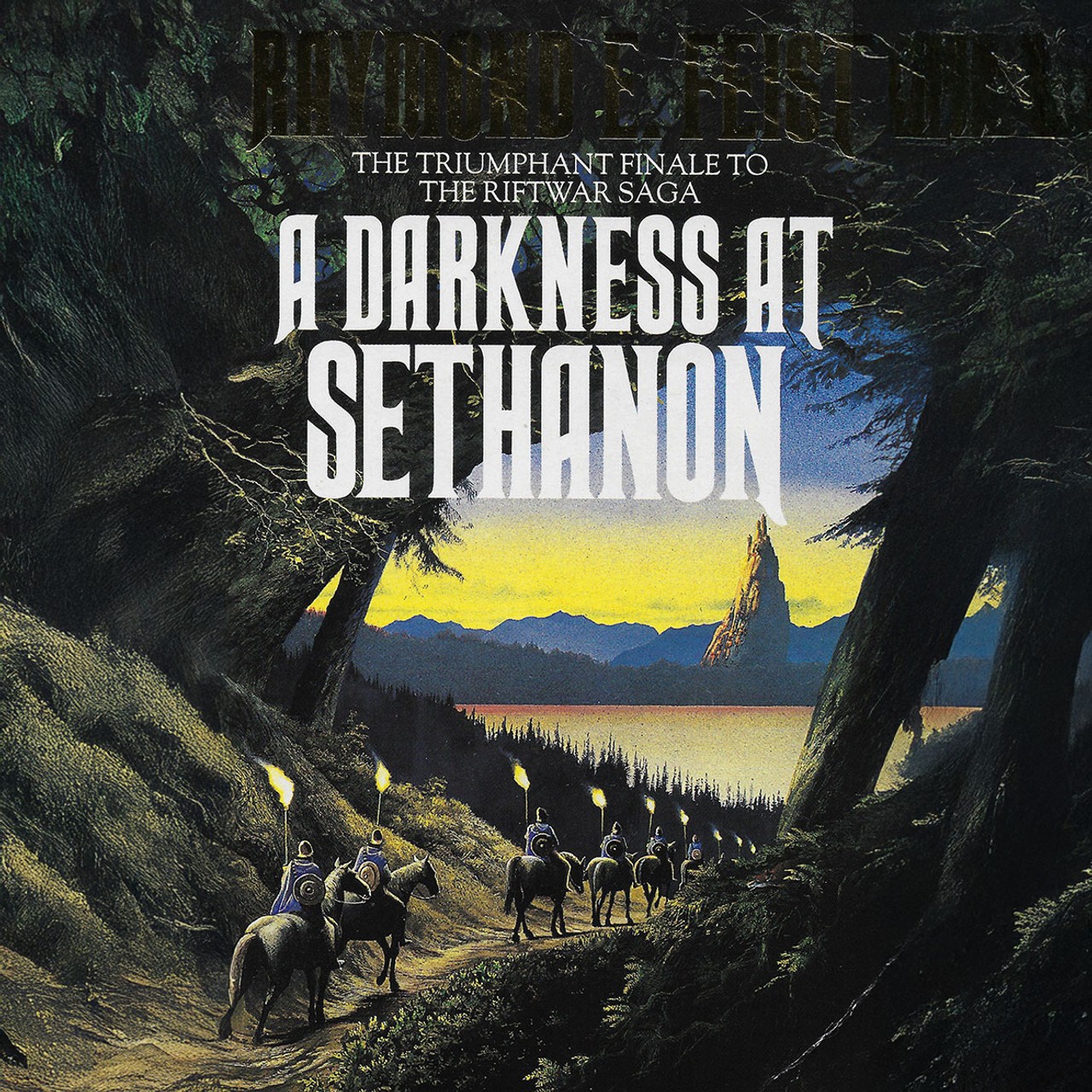 Audiobook cover for A Darkness at Sethanon
