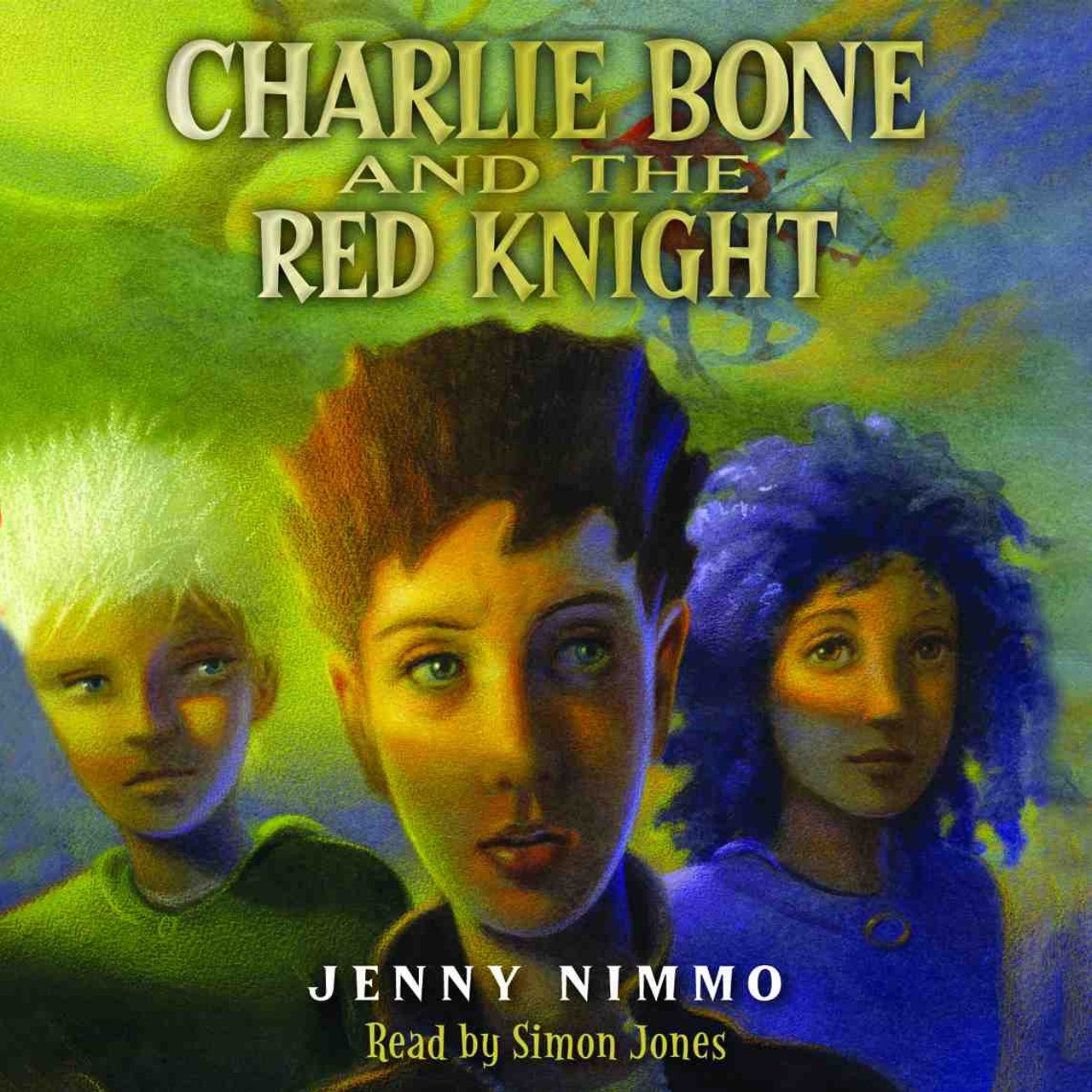 Audiobook cover for Charlie Bone and the Red Knight