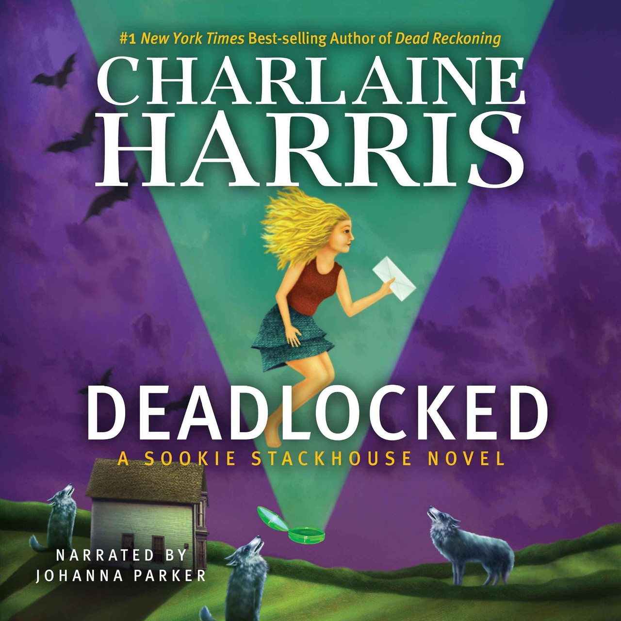 Audiobook cover for Deadlocked (Sookie Stackhouse, #12)