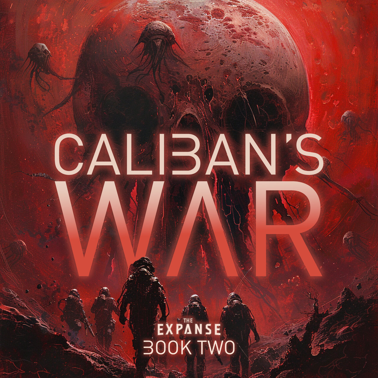 Audiobook cover for Caliban's war
