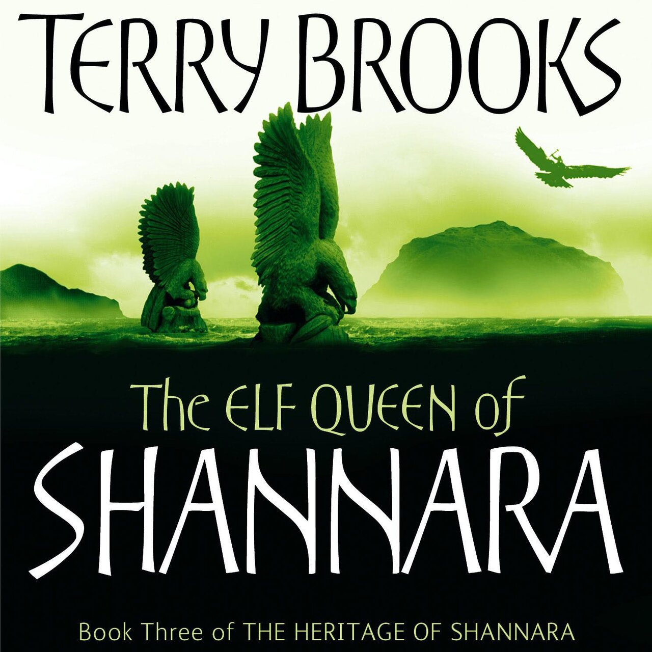 Audiobook cover for The Elf Queen of Shannara (Book 3: The Heritage of Shannara, Book Three)