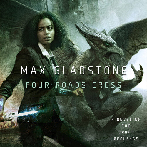 Audiobook cover for Four roads cross