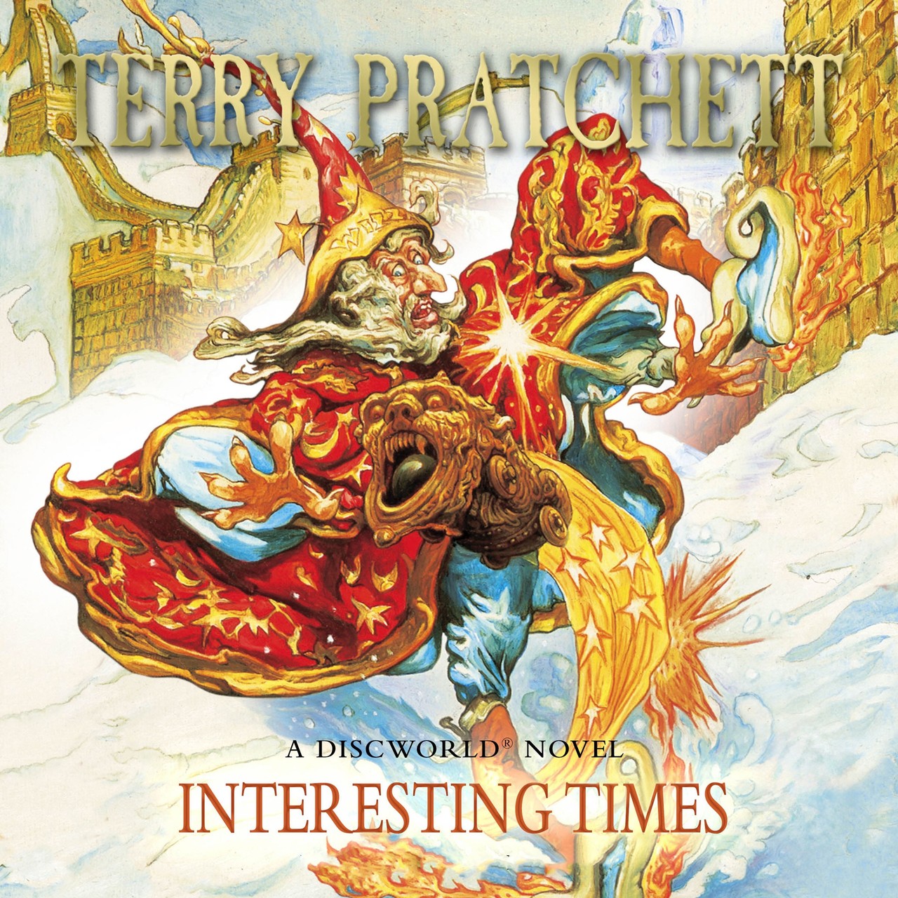 Audiobook cover for Interesting Times