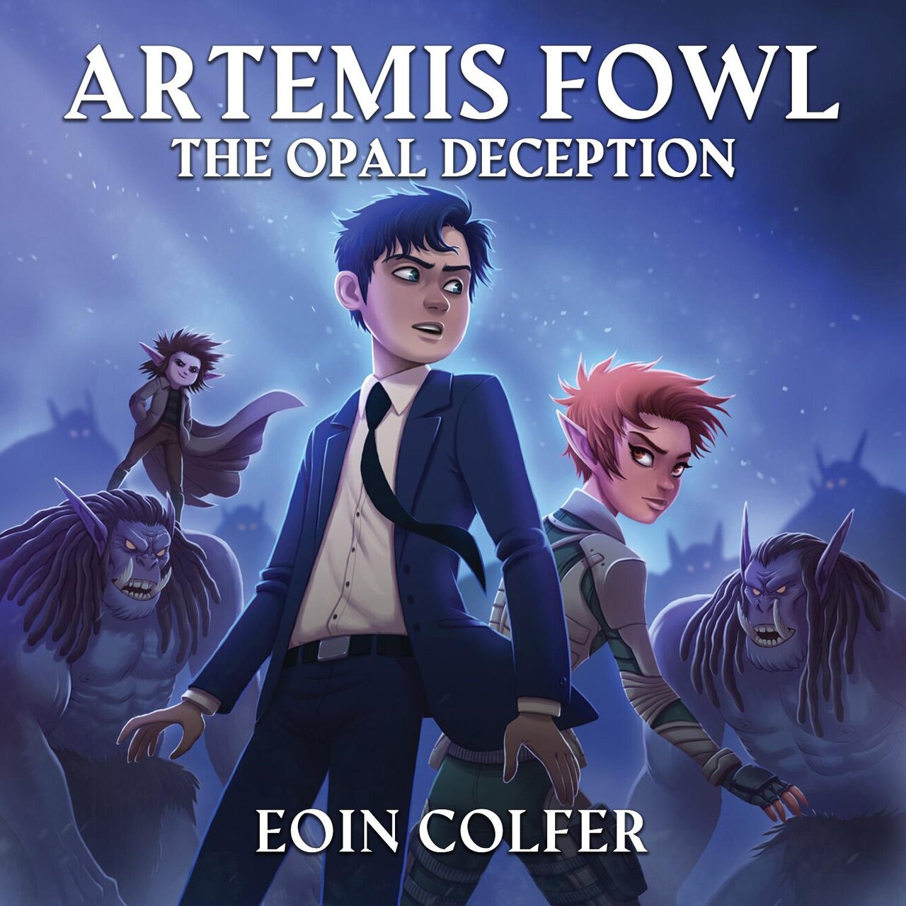 Audiobook cover for The Opal Deception