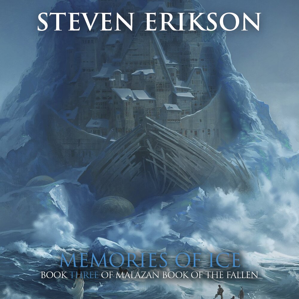 Audiobook cover for Memories of ice: a tale of the Malazan book of the fallen