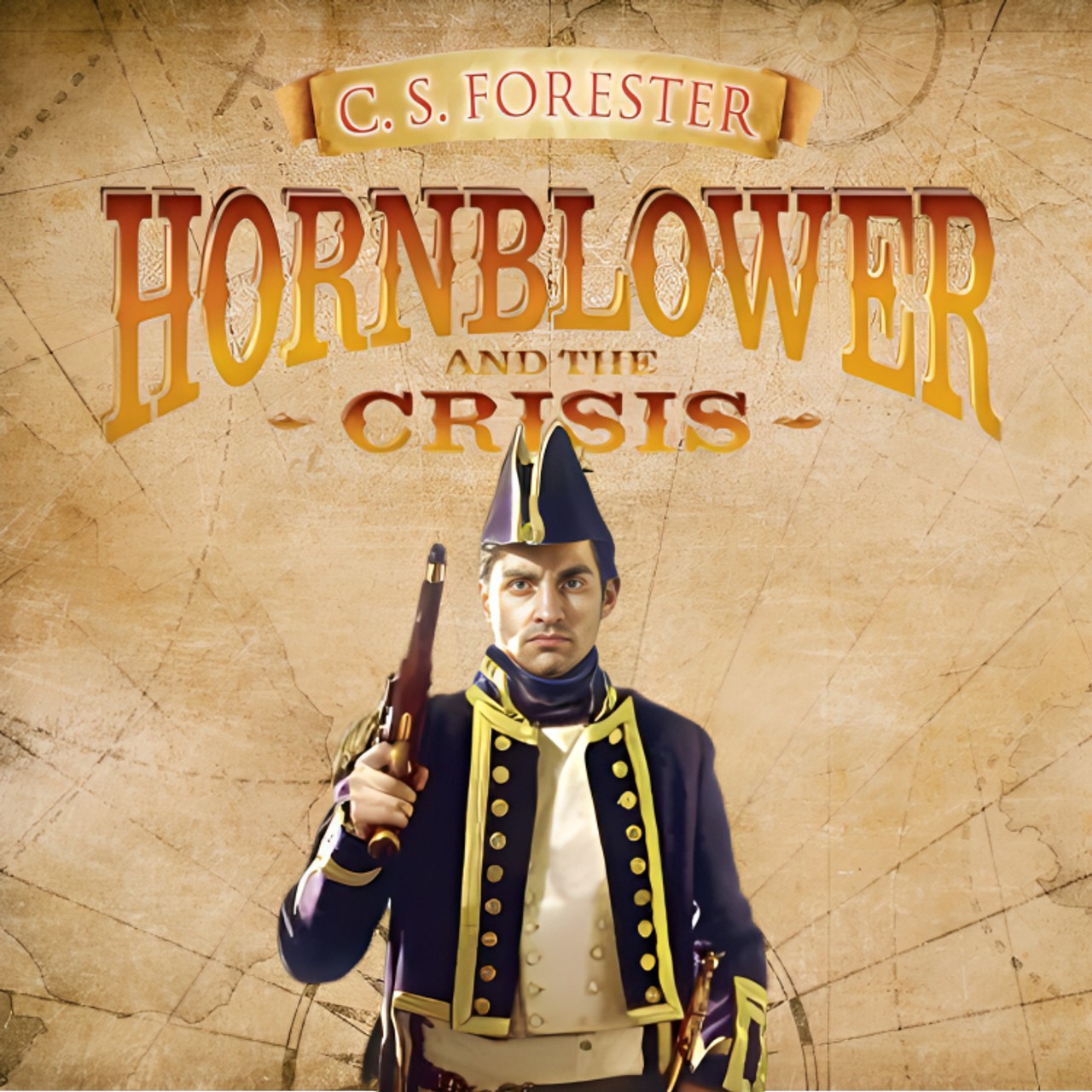 Audiobook cover for Hornblower & the Crisis