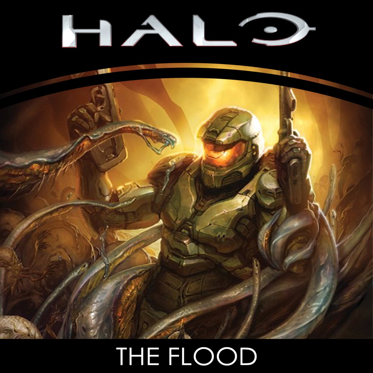Audiobook cover for Halo The Flood (Halo (Audio))