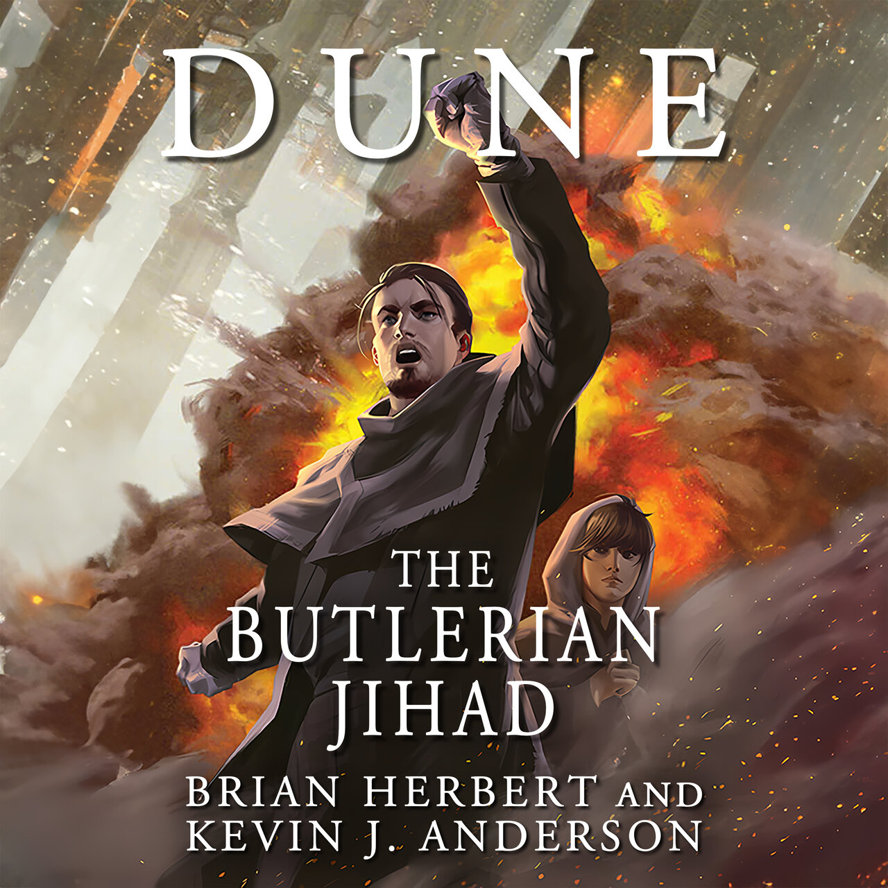 Audiobook cover for Dune : the Butlerian Jihad