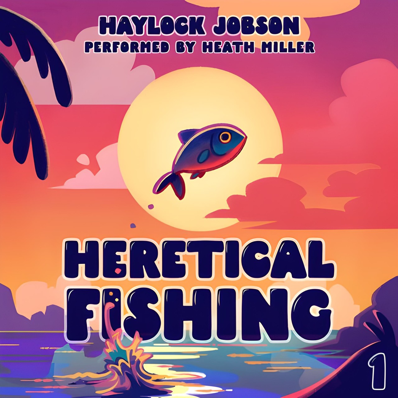 Audiobook cover for Heretical Fishing