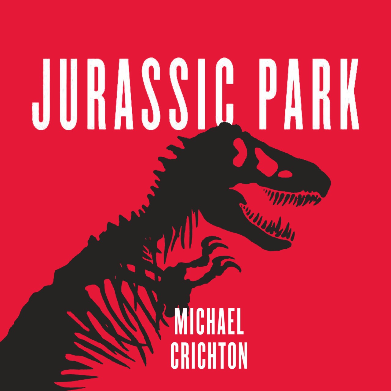 Audiobook cover for Jurassic Park